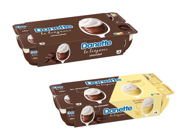 Pouding Danette Le Liégeois Danone