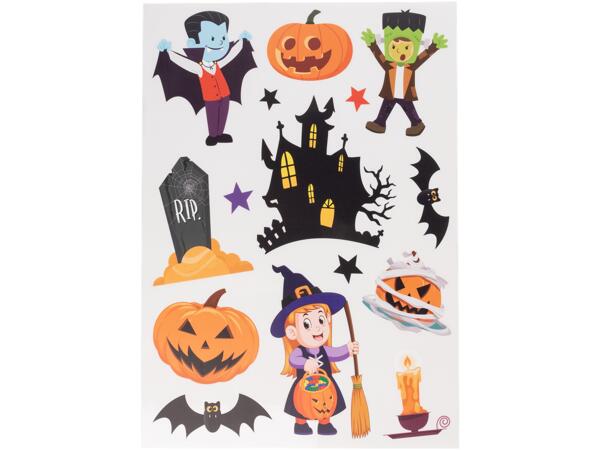 Fluorescent Halloween Stickers