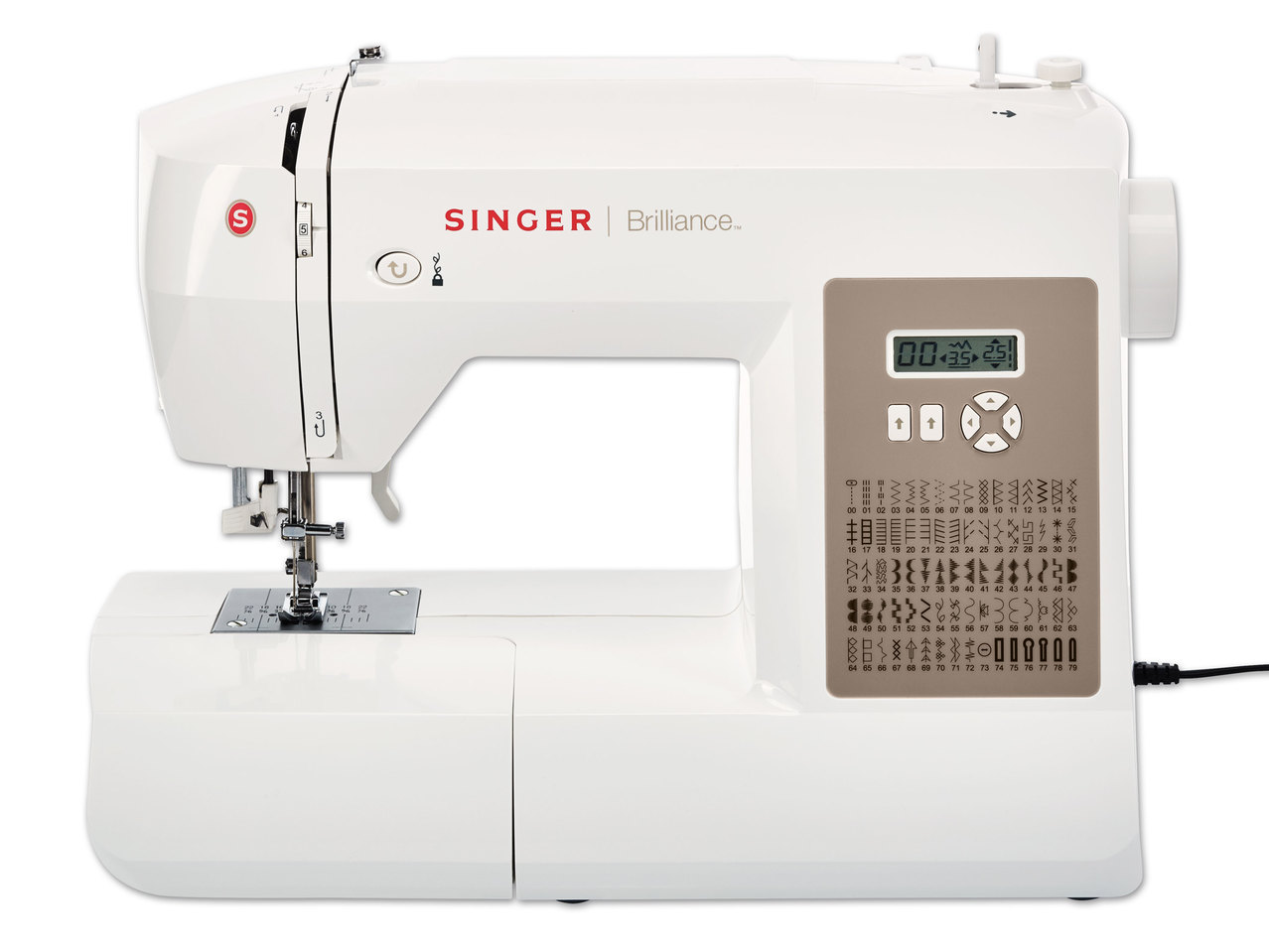 SINGER(R) Nähmaschine BrillianceTM „6180"