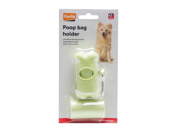 Green Karlie Poop Bag Holder