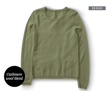 Ladies Cashmere Blend Sweater