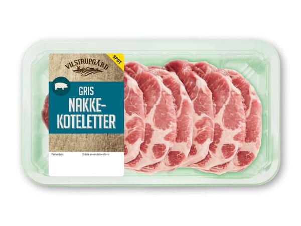 VILSTRUPGÅRD Koteletter eller nakkekoteletter af gris