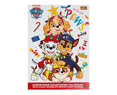 Milk Chocolate Advent Calendar 90g - Paw Patrol