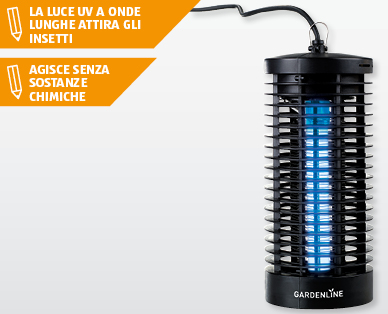 Trappola luminosa "Stop insetti" GARDENLINE(R)
