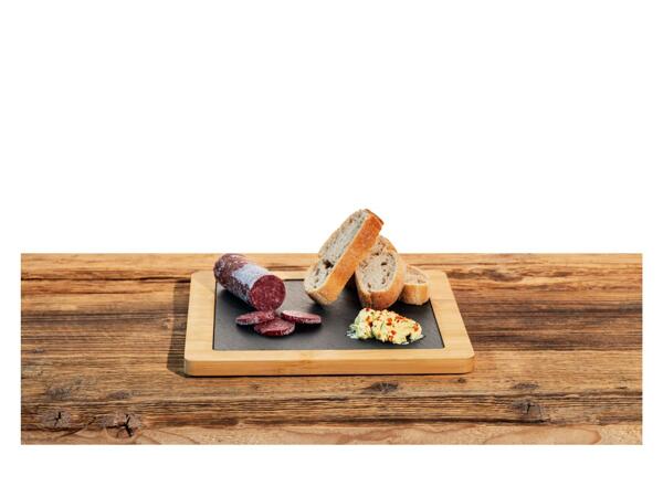 Bamboo chopping board or serving board