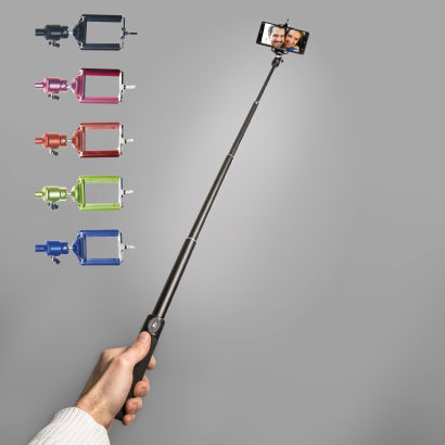 Selfiestick met bluetoothfunctie