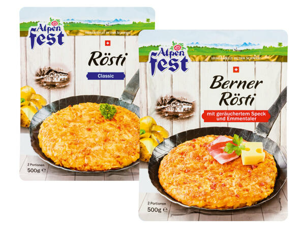 ALPENFEST Rösti