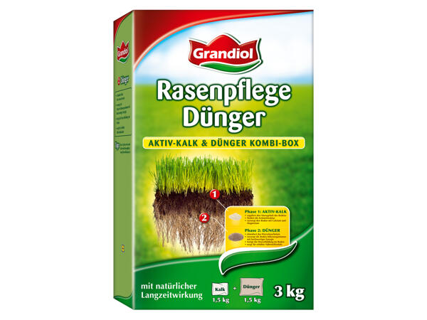 Rasenpflege Dünger