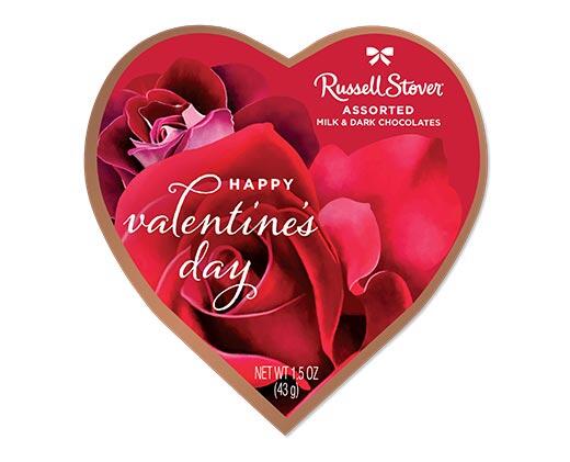 Russell Stover 
 Small Assorted Chocolate Heart