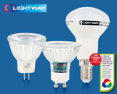 LIGHTWAY LED-Reflektor, nicht dimmbar