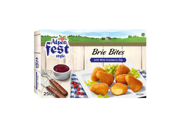 Emmental Cheese or Brie Cheese Bites