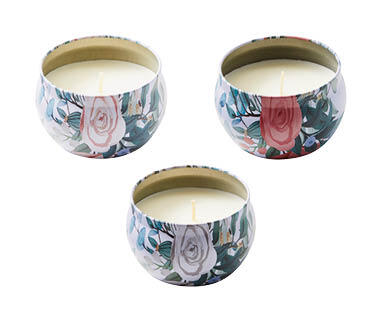 Candle Tin 3pk