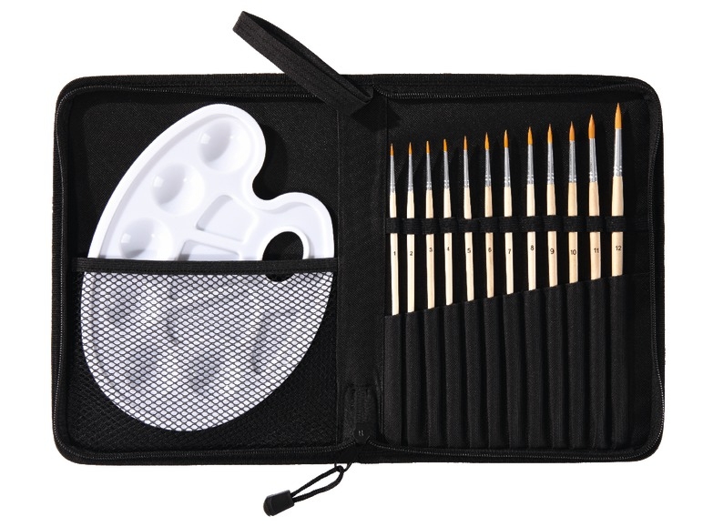 Paintbrush Set, 12 pieces