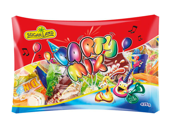 Mini sachets party mix