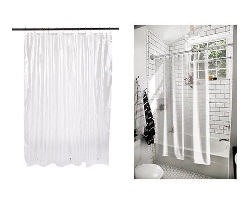 Huntington Home 
 PEVA Shower Curtain Liner