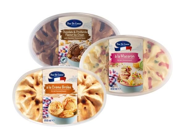 Gestrudeltes Eis
