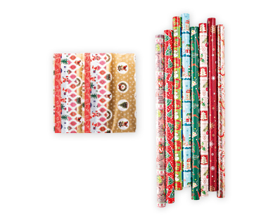 Papier cadeau de Noël