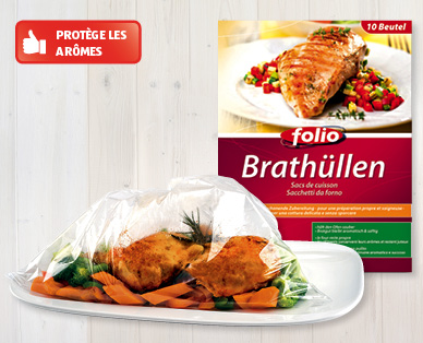 Sacs de cuisson à fermeture à clip FOLIO