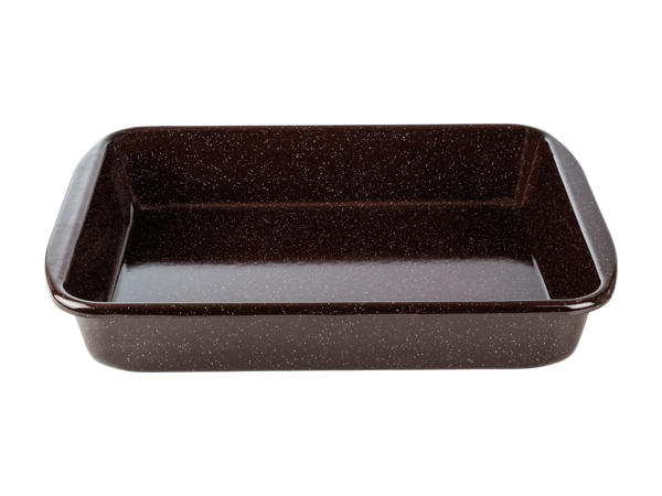 Plat à gratin XL en émail