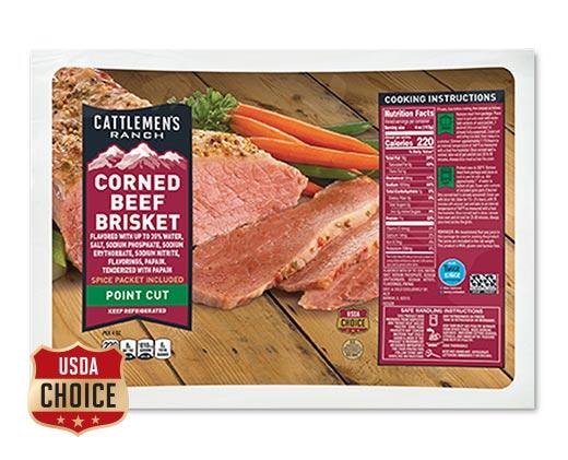Cattlemen's Ranch 
 Fresh USDA Choice Corned Beef Points