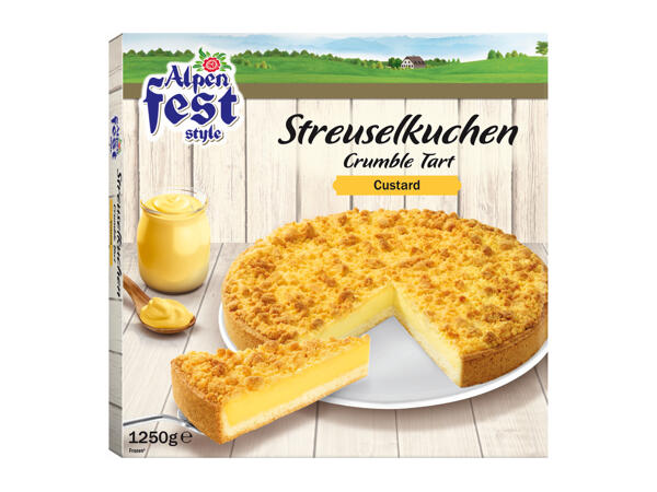 Alpenfest Crumble Tart