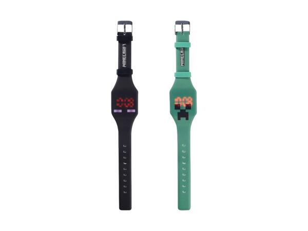 Montre digitale pour enfant Minecraft (valable uniquement en Suisse romande)