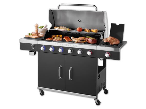Grillmeister(R) Gasgrill, 6-flammig