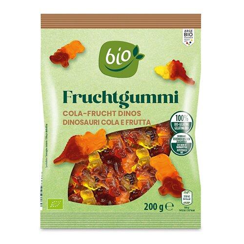 BIO BIO Gomme fruitées, cola-fruits dino