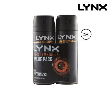 Lynx Body Spray 2 x 106g