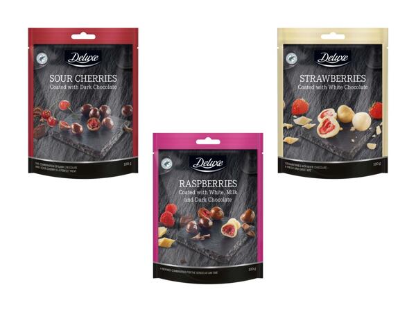 Fruits enrobés de chocolat