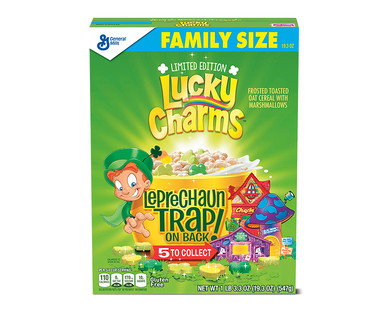 General Mills Lucky Charms or Chocolate Lucky Charms