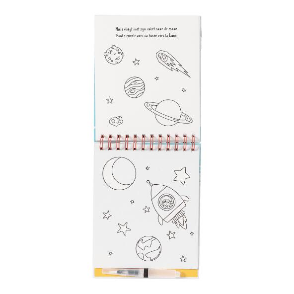 Carnet de coloriage à l'eau