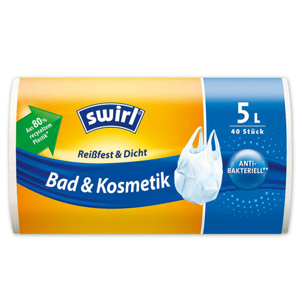 Müllbeutel mit Tragegriff