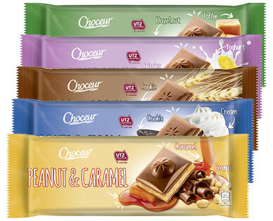 CHOCEUR(R) 
 TAVOLETTE DI CIOCCOLATO GRANDI