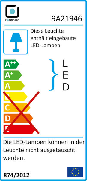 casalux LED-Stehleuchte mit CCT-Funktion