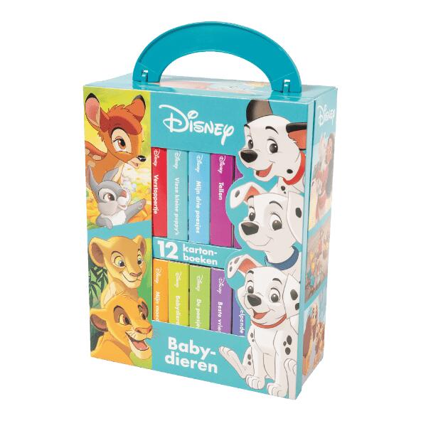 DISNEY(R) 				Kartonboekjes, 12 st.