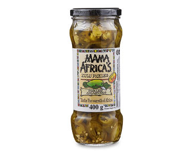 Mama Africa's Zulu Pickles 400g
