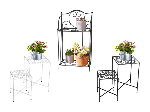 Étagère/set de tabourets à plantes