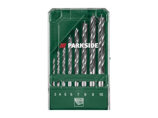 Parkside Wood Drill Bit Set - 8 Piece Set