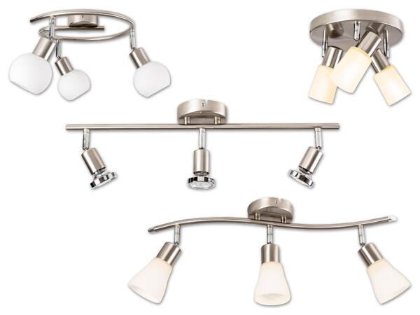 LED-Deckenleuchte, 3 x 4 W