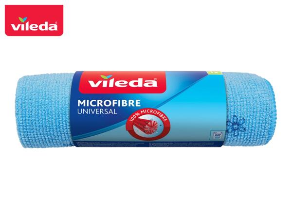 Vileda Cleaning Microfibre Cloths - Blue
