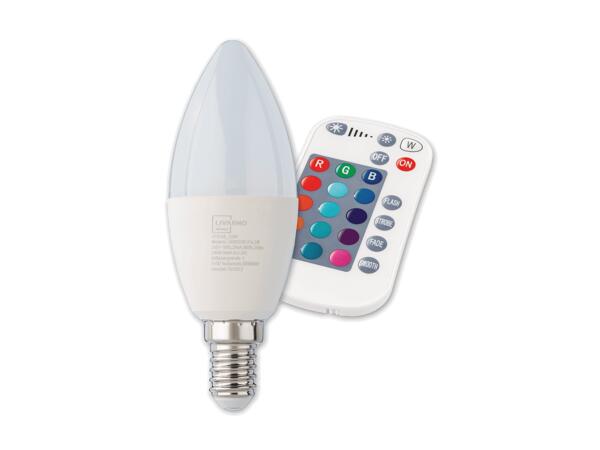 LED-Lampe mit Farbwechsel-Effekt