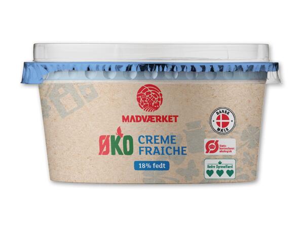 Økologisk creme fraiche