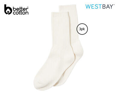 Adult's Boot Socks 3pk