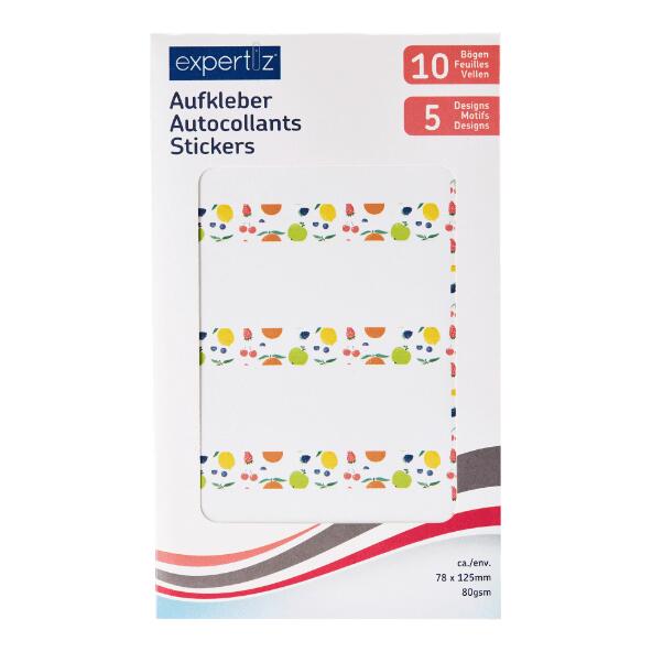 EXPERTIZ(R) 				Aufkleber, 10 Blatt