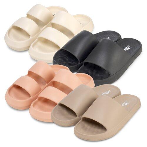 CRANE Damen-/Herren-Plattform-Sandalen