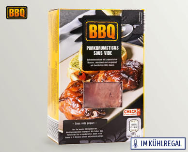 BBQ Pork Drumsticks Sous Vide