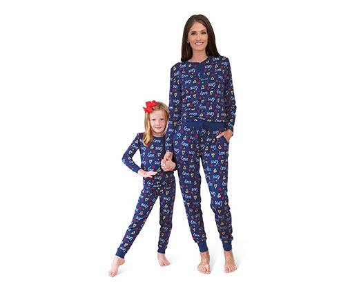 Serra Ladies 2 Piece Thermal or Knit Pajama