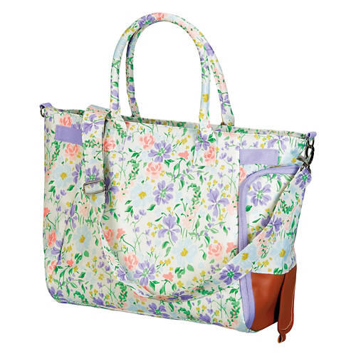 Wine Dispensing Tote - Floral