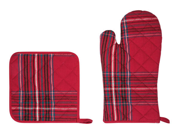 Livarno Home Christmas Oven Glove or Pot Holder